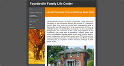 Desktop Screenshot of fayfamlife.org