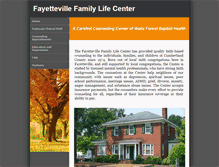 Tablet Screenshot of fayfamlife.org